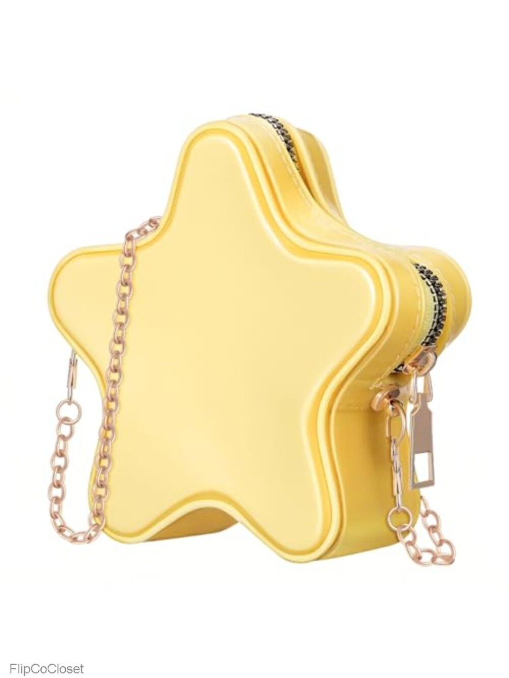 Star Crossbody Purse Mini Novelty Star Bag Lightweight Chain Strap